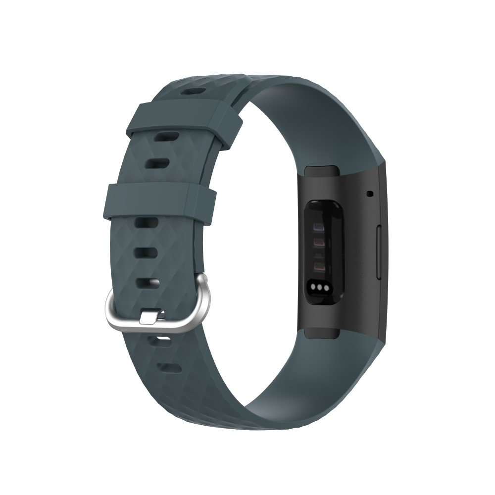  Armband Fitbit Charge 3 / 4 Mörk Grön
