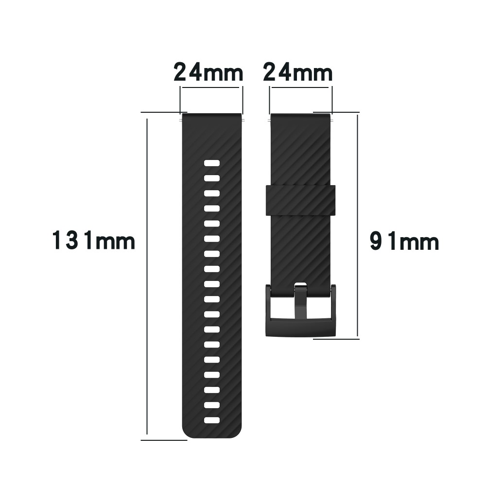  Silikon Armband För Suunto (24mm) Orange