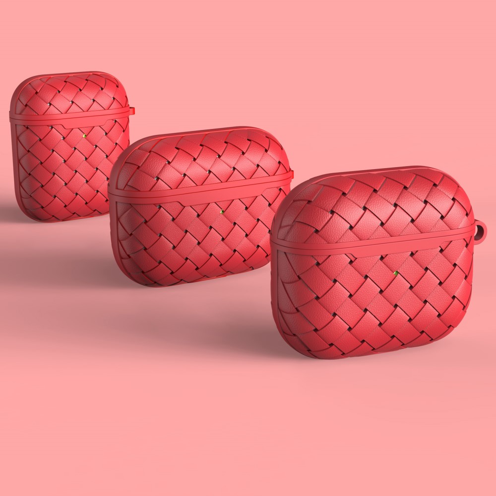  AirPods 3 Skal TPU Vävd Textur Blå