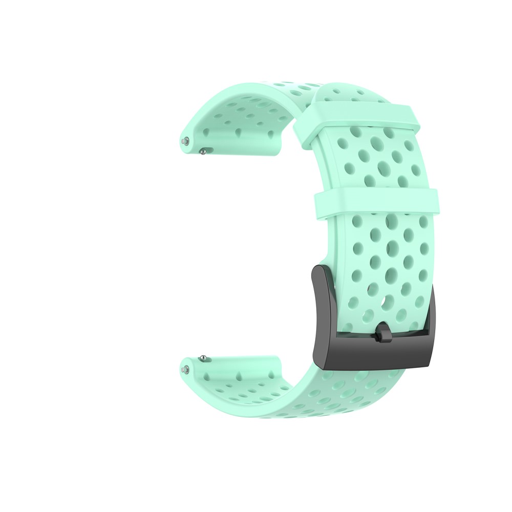  Ihåligt Silikon Armband Suunto (24mm) Cyan