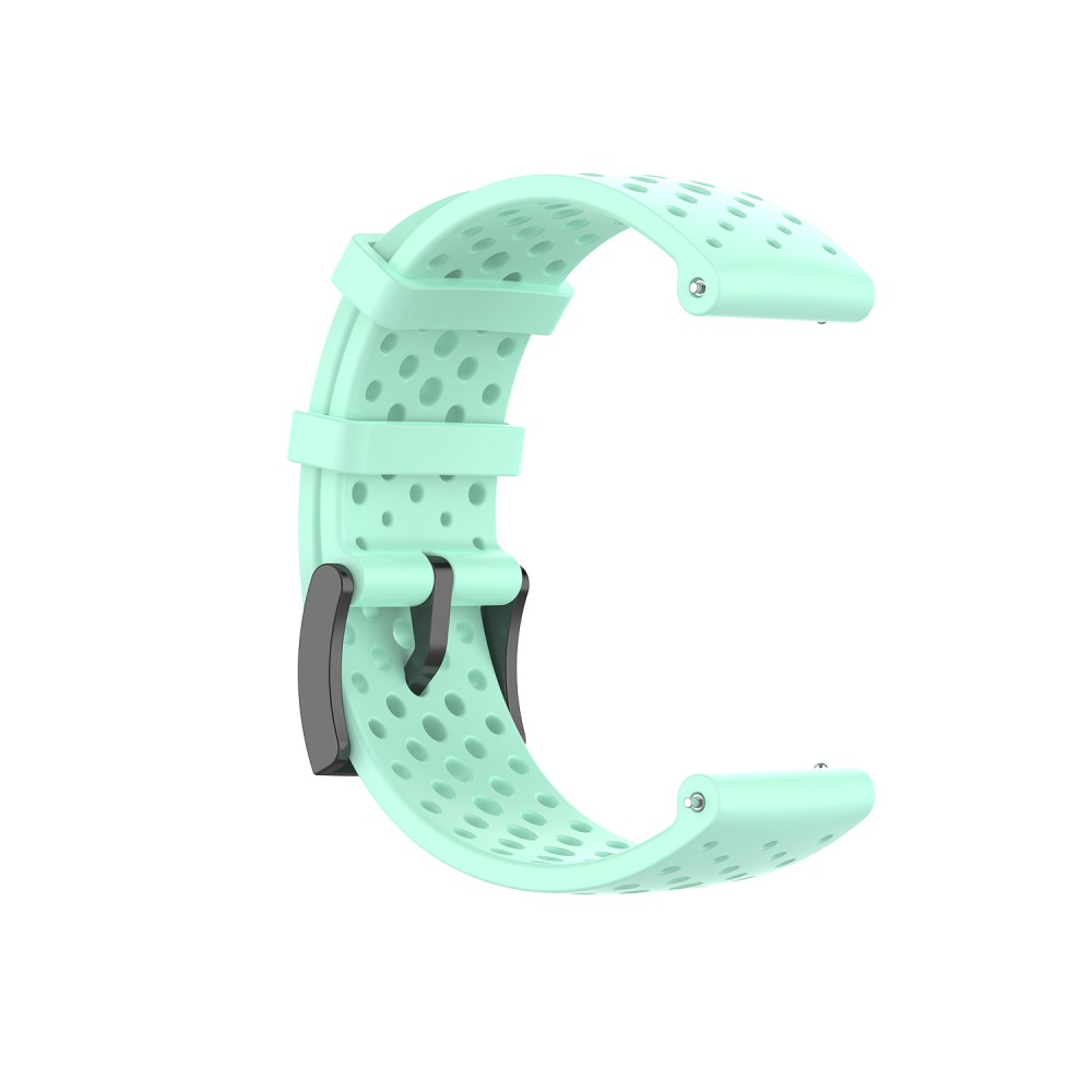  Ihåligt Silikon Armband Suunto (24mm) Cyan