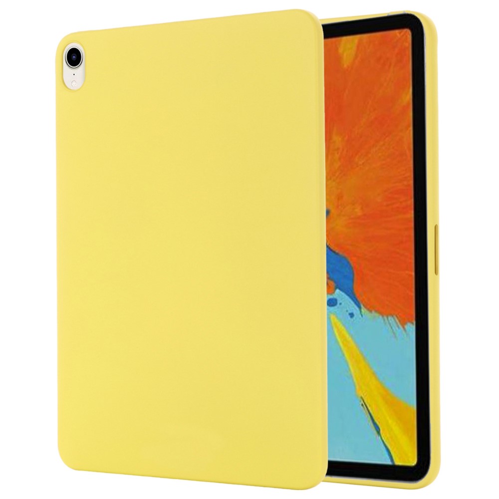  iPad Mini 2024/2021 Skal Shockproof Liquid Silikon Gul