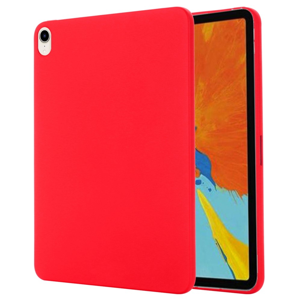  iPad Mini 2024/2021 Skal Shockproof Liquid Silikon Röd