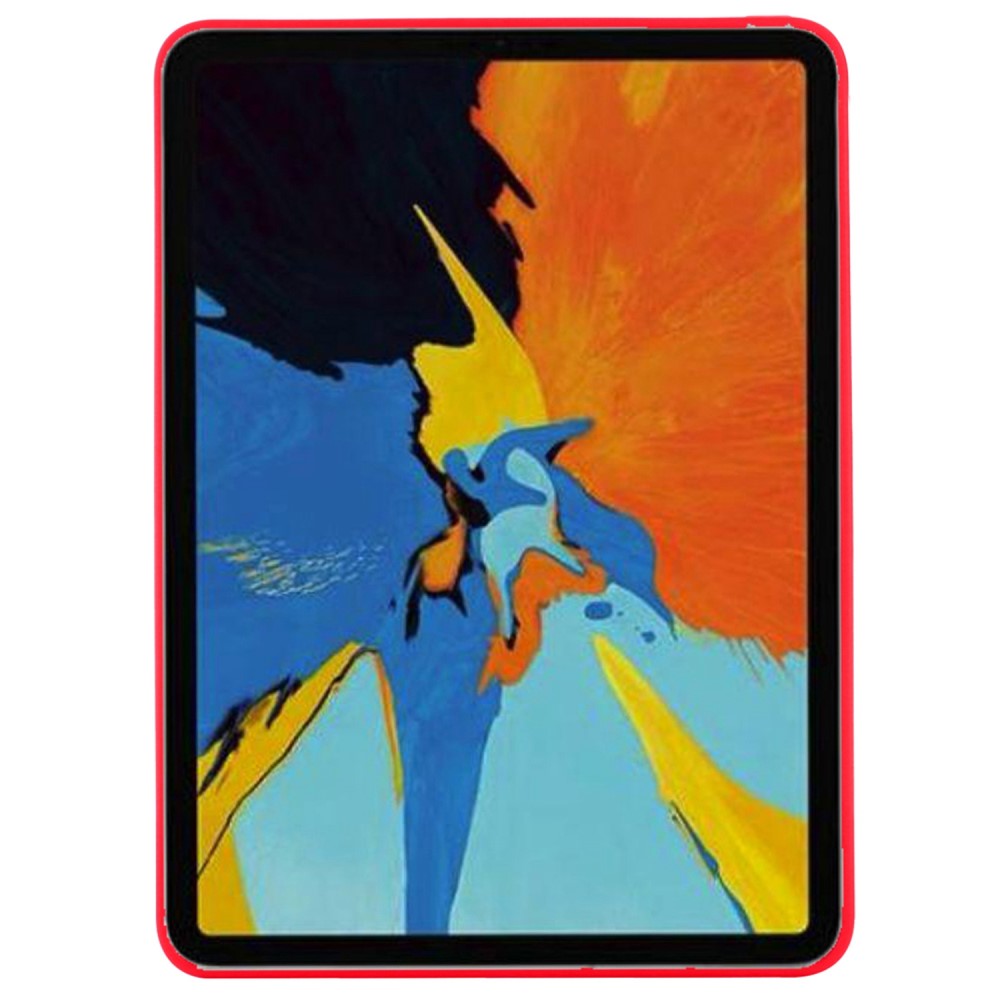  iPad Mini 2024/2021 Skal Shockproof Liquid Silikon Röd