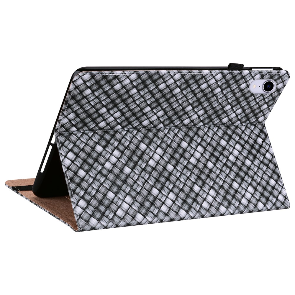  iPad Mini 2024/2021 Fodral Vävd Textur Svart