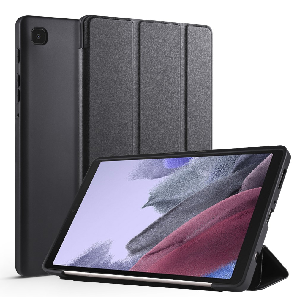  Samsung Galaxy Tab A7 Lite 8.7 Fodral Tri-Fold Shockproof Svart
