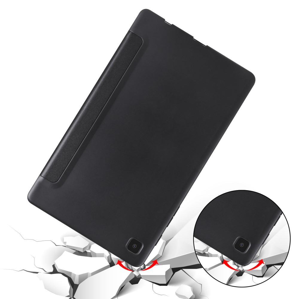  Samsung Galaxy Tab A7 Lite 8.7 Fodral Tri-Fold Shockproof Svart
