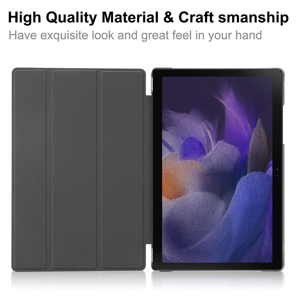  Samsung Galaxy Tab A8 10.5 (2021) Fodral Tri-Fold Svart