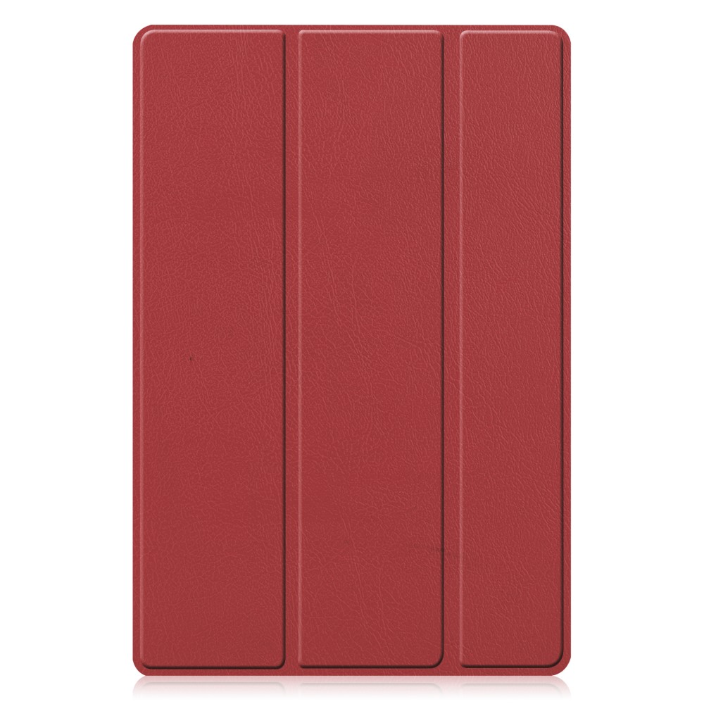  Samsung Galaxy Tab A8 10.5 (2021) Fodral Tri-Fold Shockproof Vinröd