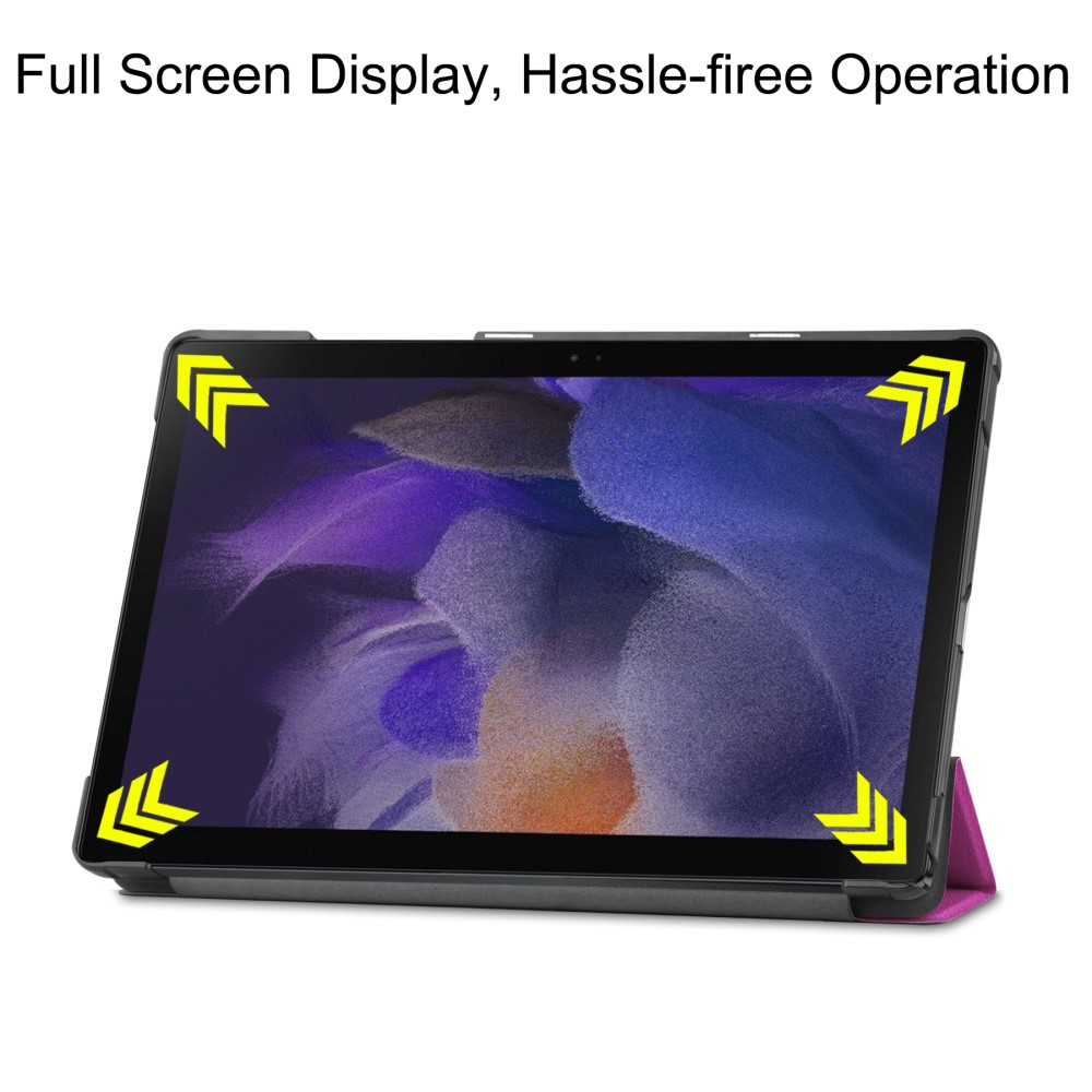  Samsung Galaxy Tab A8 10.5 (2021) Fodral Tri-Fold Shockproof Lila