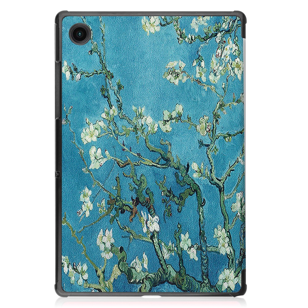  Samsung Galaxy Tab A8 10.5 (2021) Fodral Tri-Fold Peach Blossom