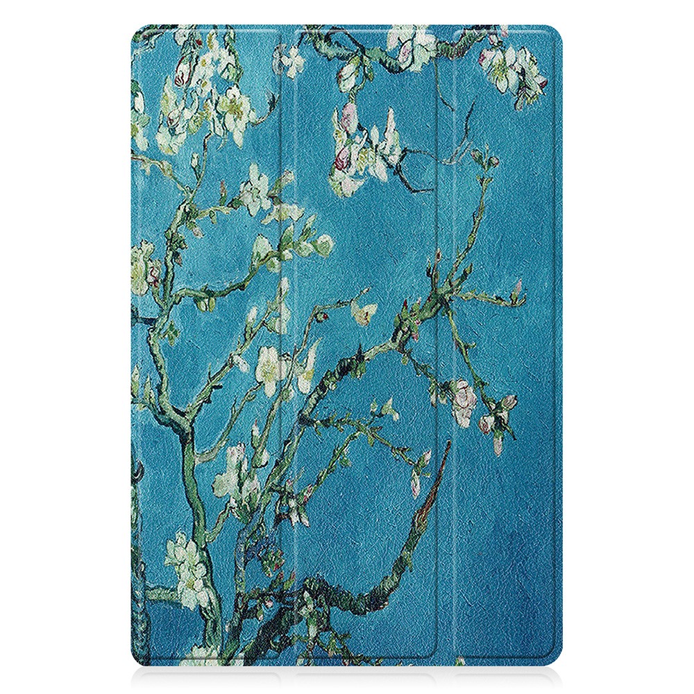  Samsung Galaxy Tab A8 10.5 (2021) Fodral Tri-Fold Peach Blossom
