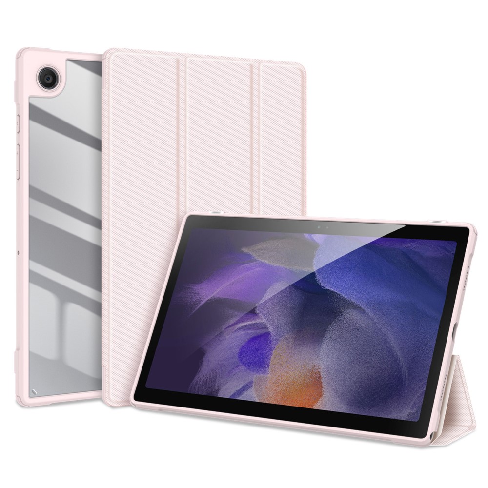 DUX DUCIS DUX DUCIS Samsung Galaxy Tab A8 10.5 (2021) Ljus Rosa Fodral TOBY Tri-Fold