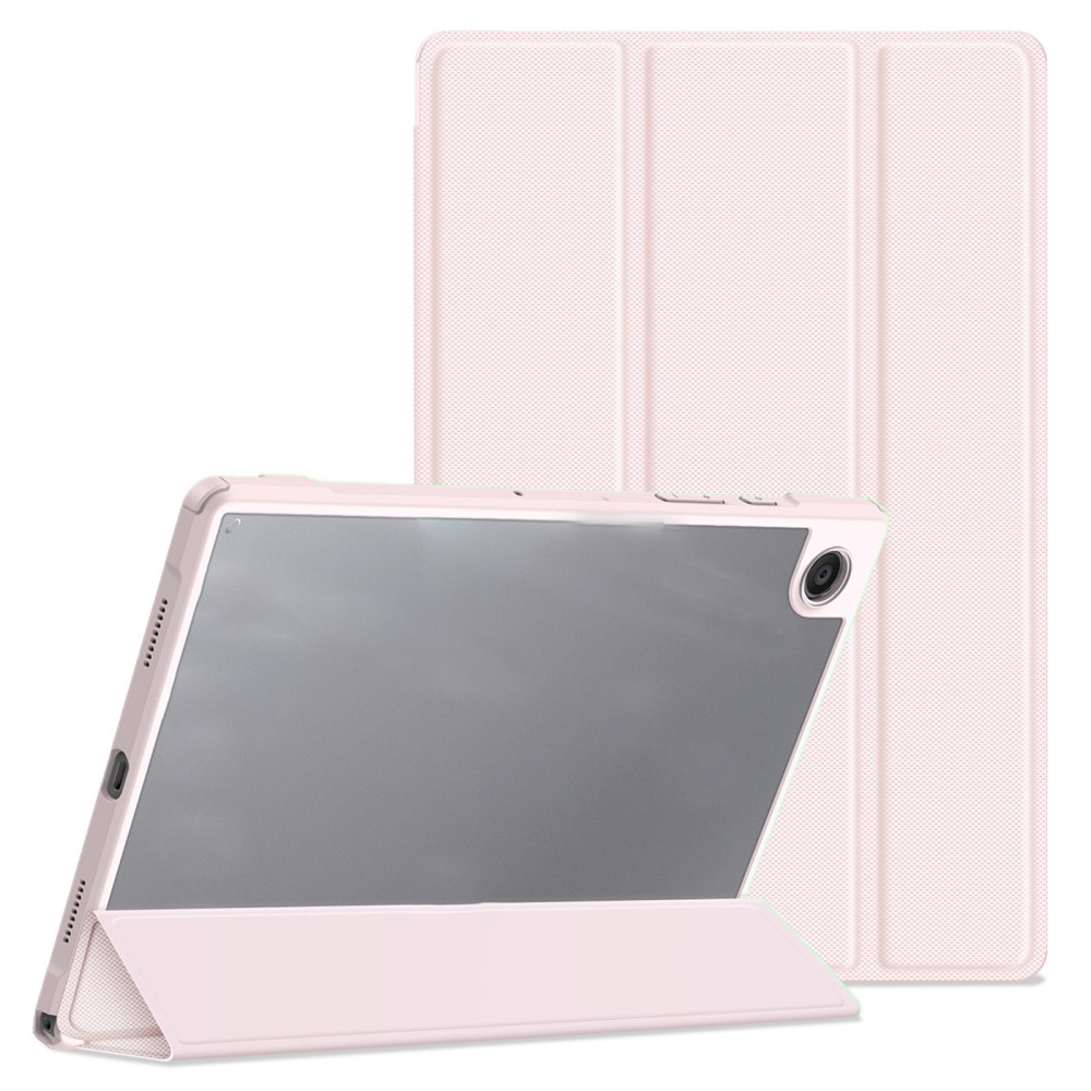 DUX DUCIS DUX DUCIS Samsung Galaxy Tab A8 10.5 (2021) Ljus Rosa Fodral TOBY Tri-Fold