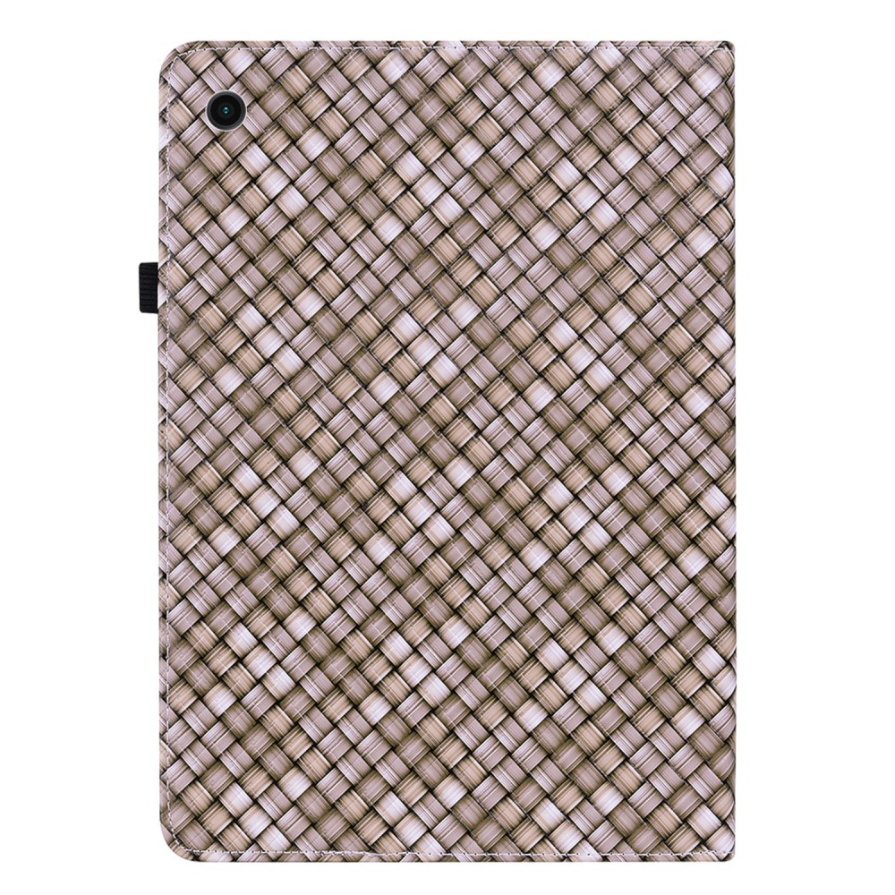  Samsung Galaxy Tab A8 10.5 Fodral Vävd Textur Brun