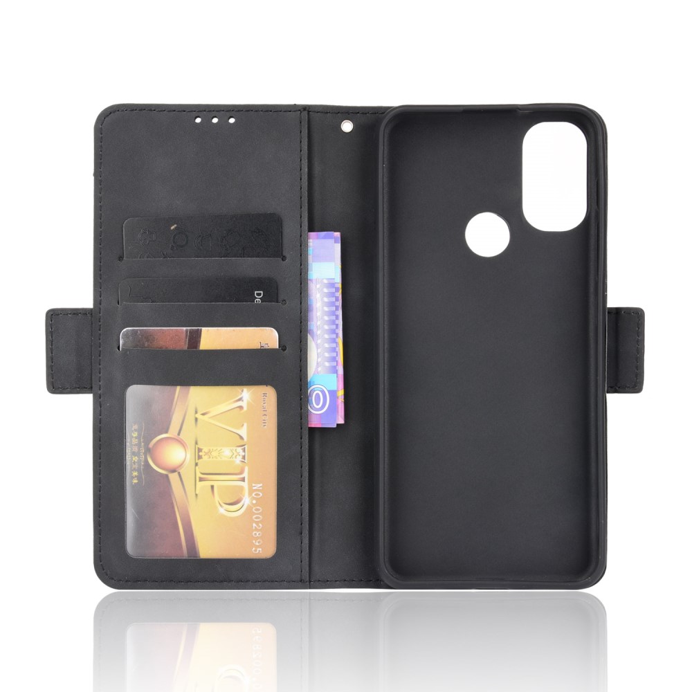  Motorola Moto E20 Fodral Med Avtagbart Kortfodral Svart