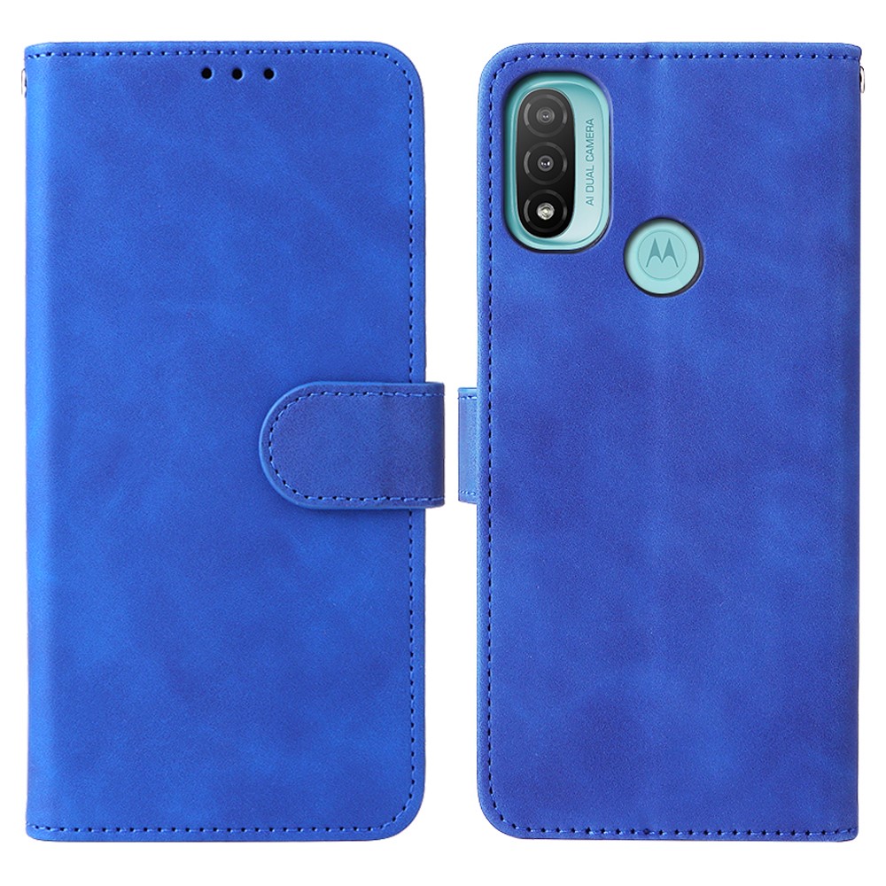  Motorola Moto E20 Fodral Solid Blå