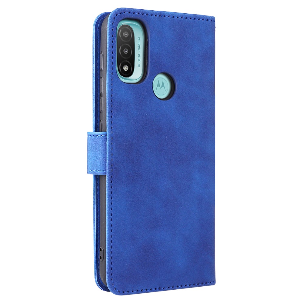  Motorola Moto E20 Fodral Solid Blå