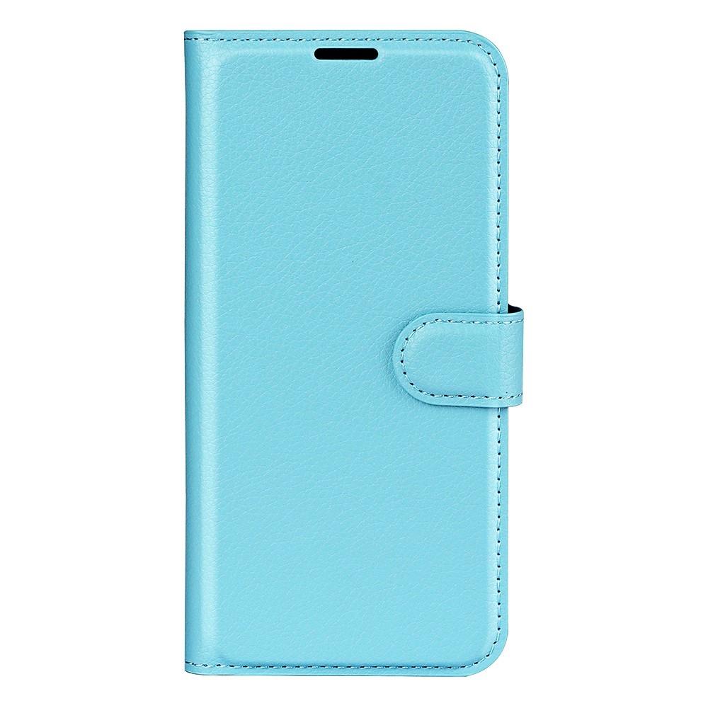  Motorola Moto G31 / G41 Fodral Litchi Textur Ljus Blå