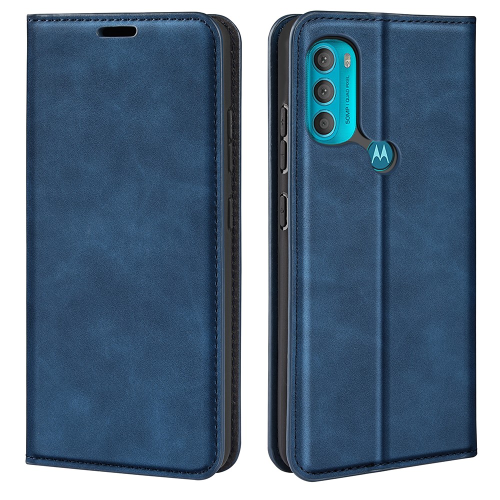  Motorola Moto G71 Fodral Flip Blå