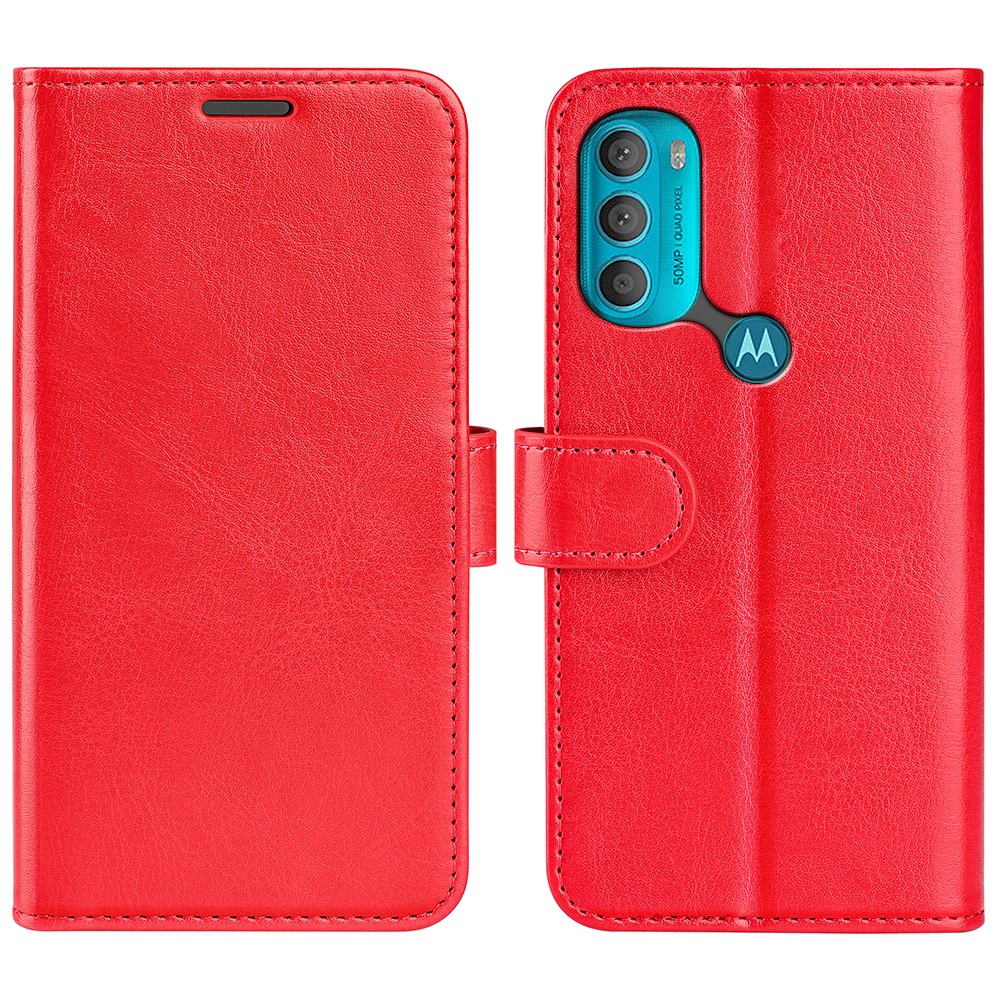  Motorola Moto G71 Fodral Crazy Horse Röd