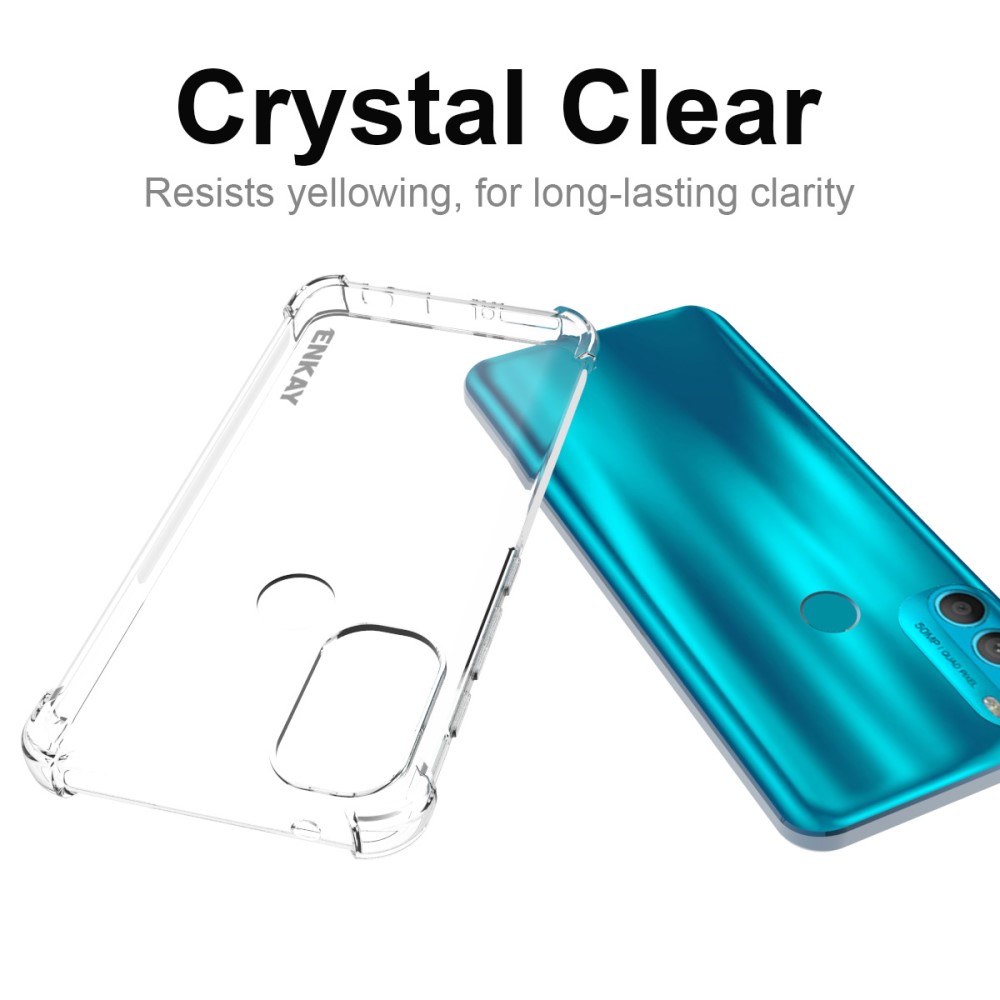 ENKAY ENKAY Motorola Moto G71 Skal Shockproof TPU Transparent