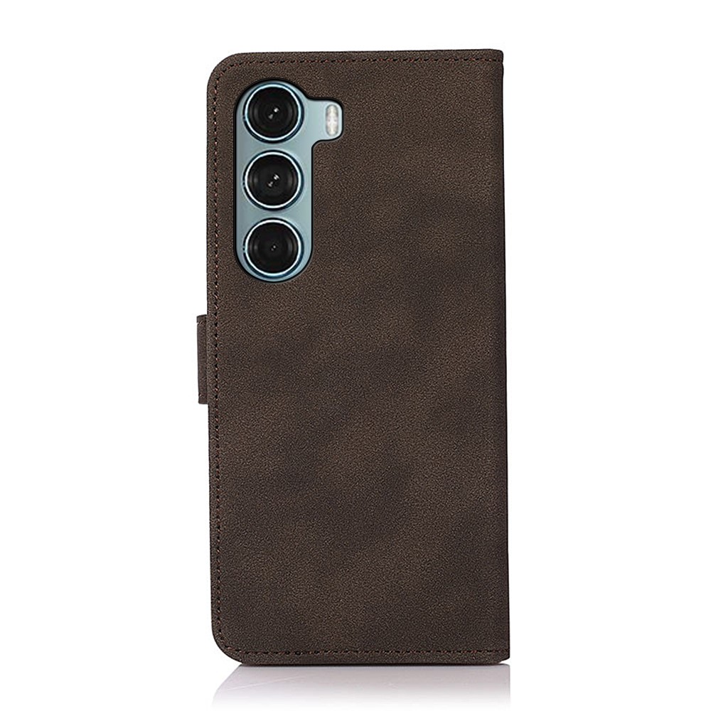 KHAZNEH KHAZNEH Motorola Moto G200 Fodral Retro Läder Brun