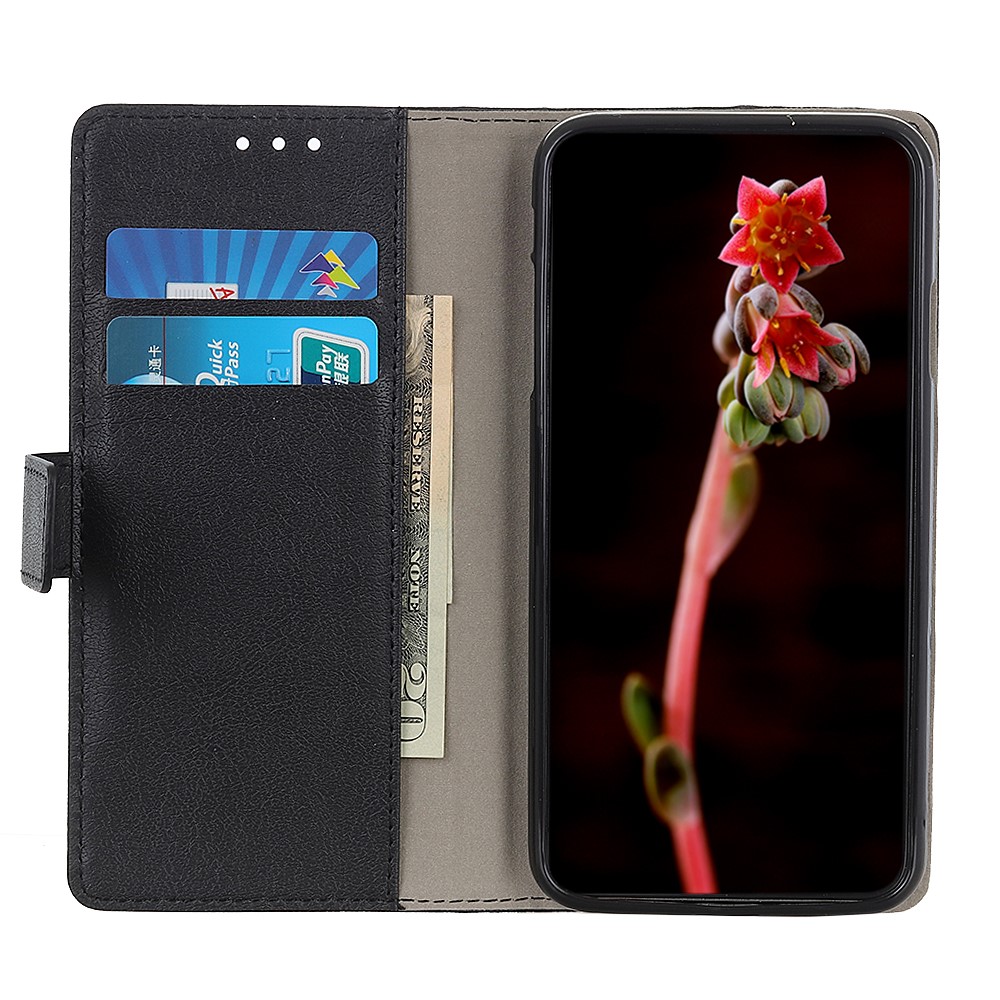  Motorola Moto G200 Fodral Solid Läder Svart