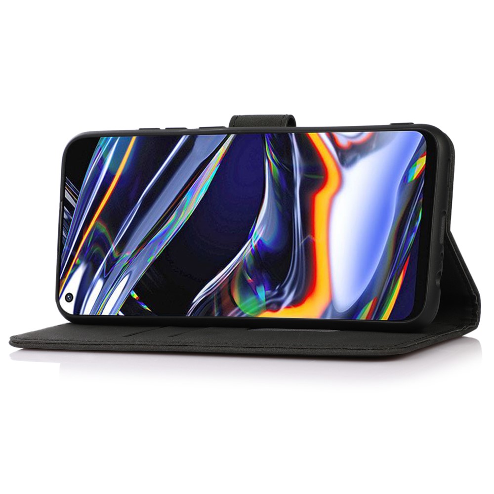 KHAZNEH KHAZNEH Motorola Moto G51 Fodral Retro Läder Svart