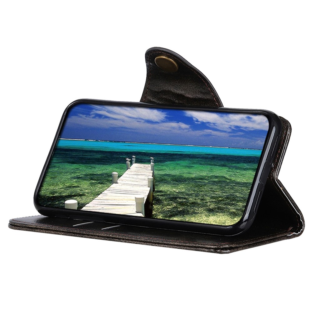 KHAZNEH KHAZNEH Motorola Moto G51 Fodral Retro Brun