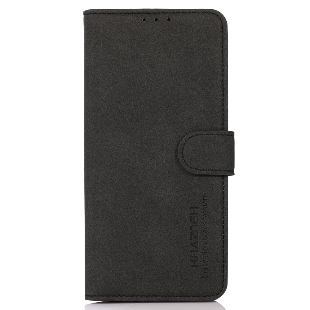 KHAZNEH KHAZNEH Motorola Moto G31 / G41 Fodral Retro Läder Svart