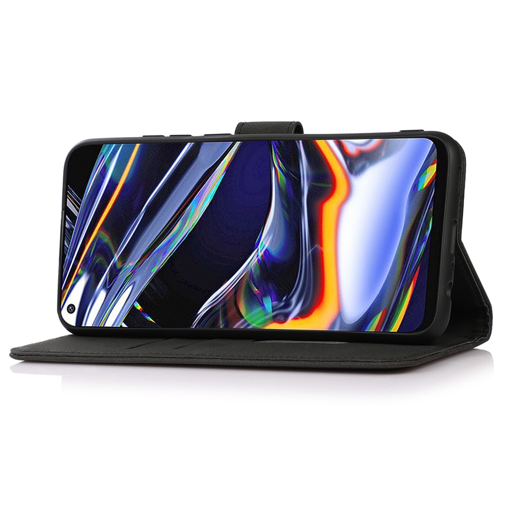KHAZNEH KHAZNEH Motorola Moto G31 / G41 Fodral Retro Läder Svart