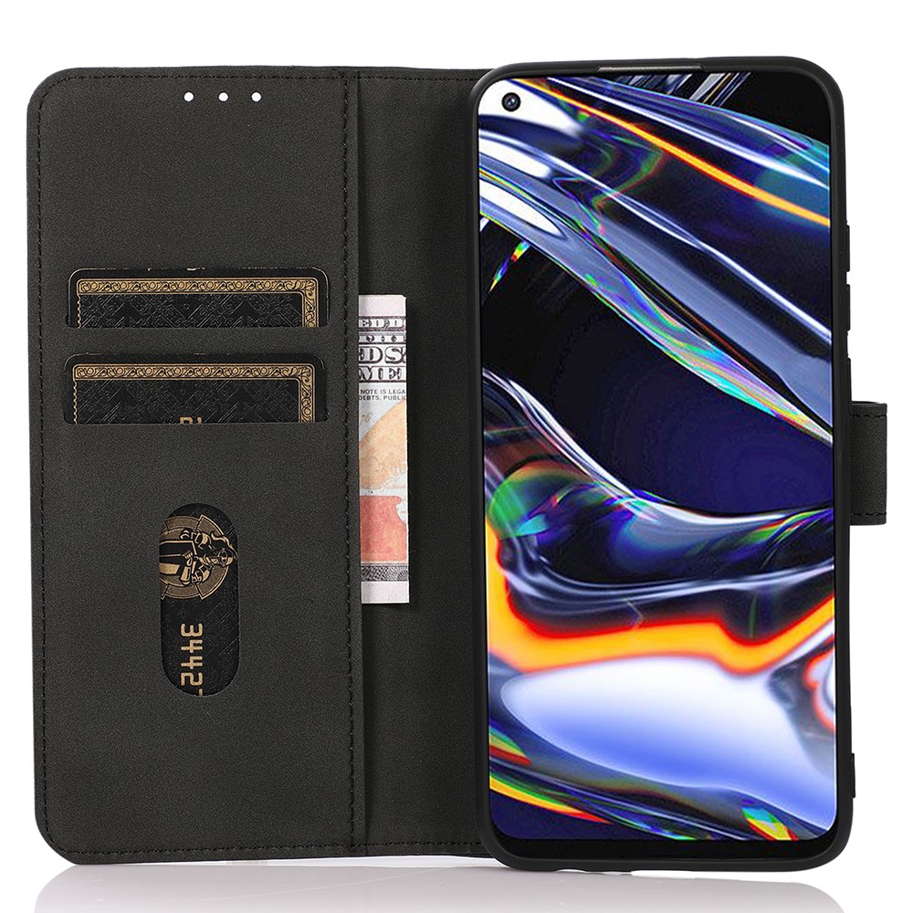 KHAZNEH KHAZNEH Motorola Moto G31 / G41 Fodral Retro Läder Svart