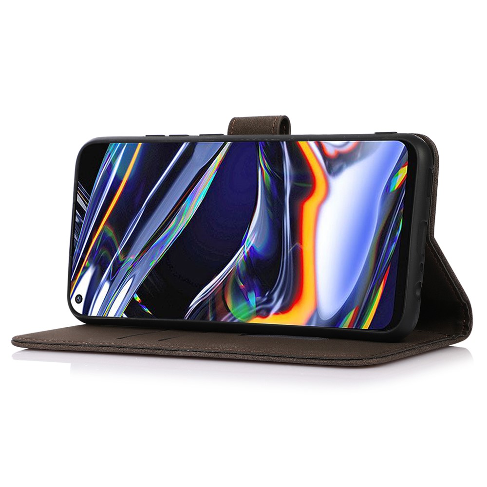KHAZNEH KHAZNEH Motorola Moto G31 / G41 Fodral Retro Läder Brun