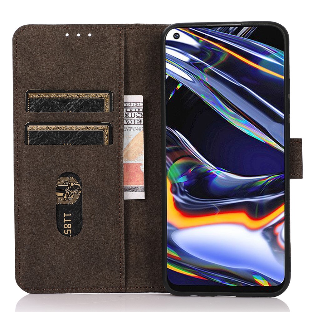 KHAZNEH KHAZNEH Motorola Moto G31 / G41 Fodral Retro Läder Brun