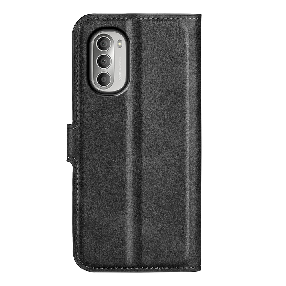  Motorola Moto G51 Fodral PU Läder Svart