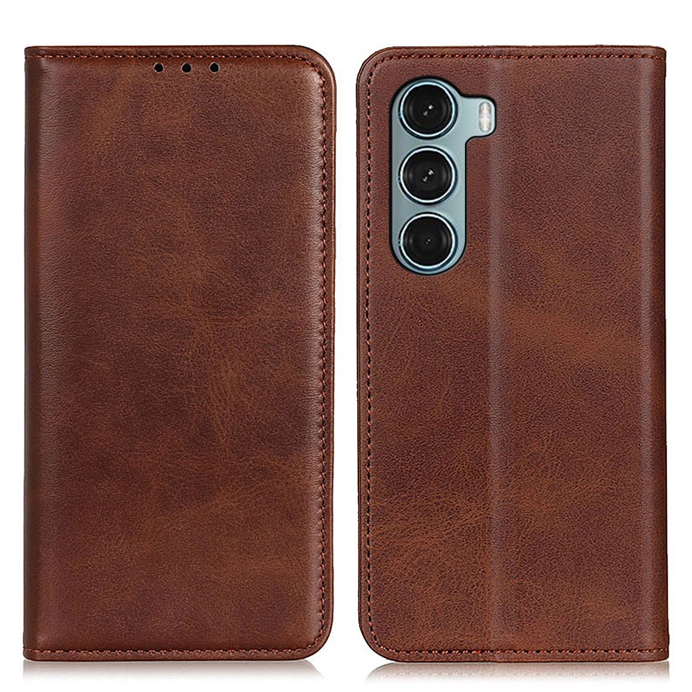  Motorola Moto G200 Fodral Flip Läder Brun
