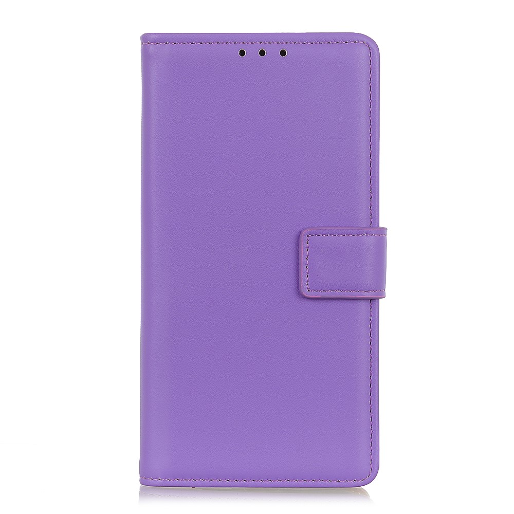  Motorola Moto G200 Fodral Solid Läder Lila
