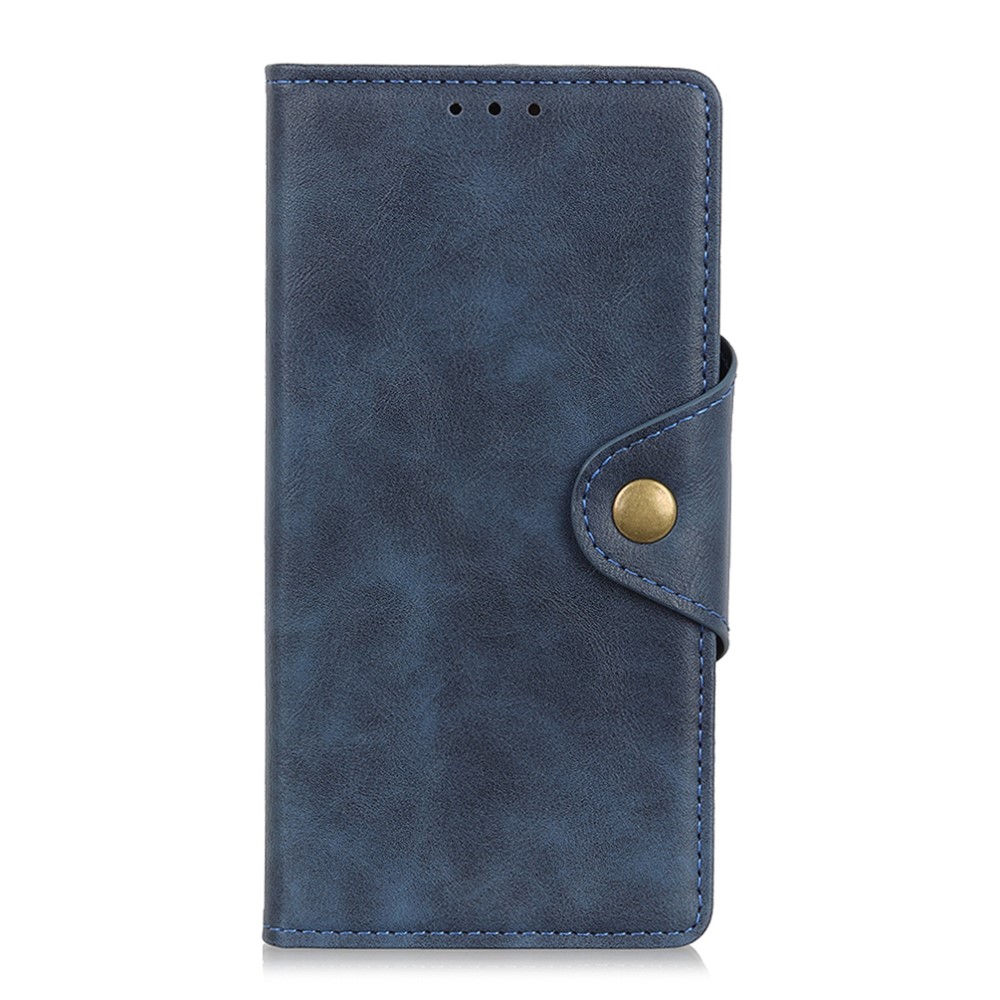  Motorola Moto G31 / G41 Fodral Mässing Magnet Blå