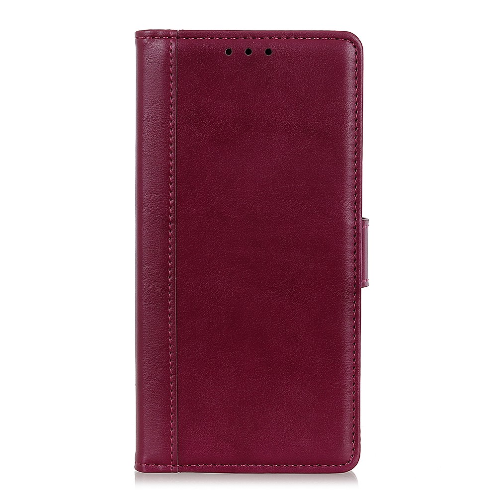  Motorola Moto G31 / G41 Fodral Läder Vinröd