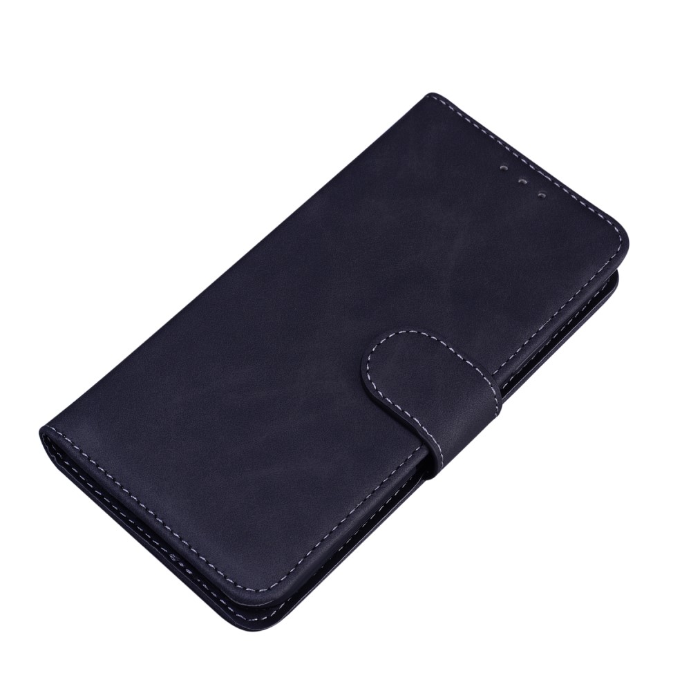  Motorola Moto G51 Fodral Skin Touch Läder Svart