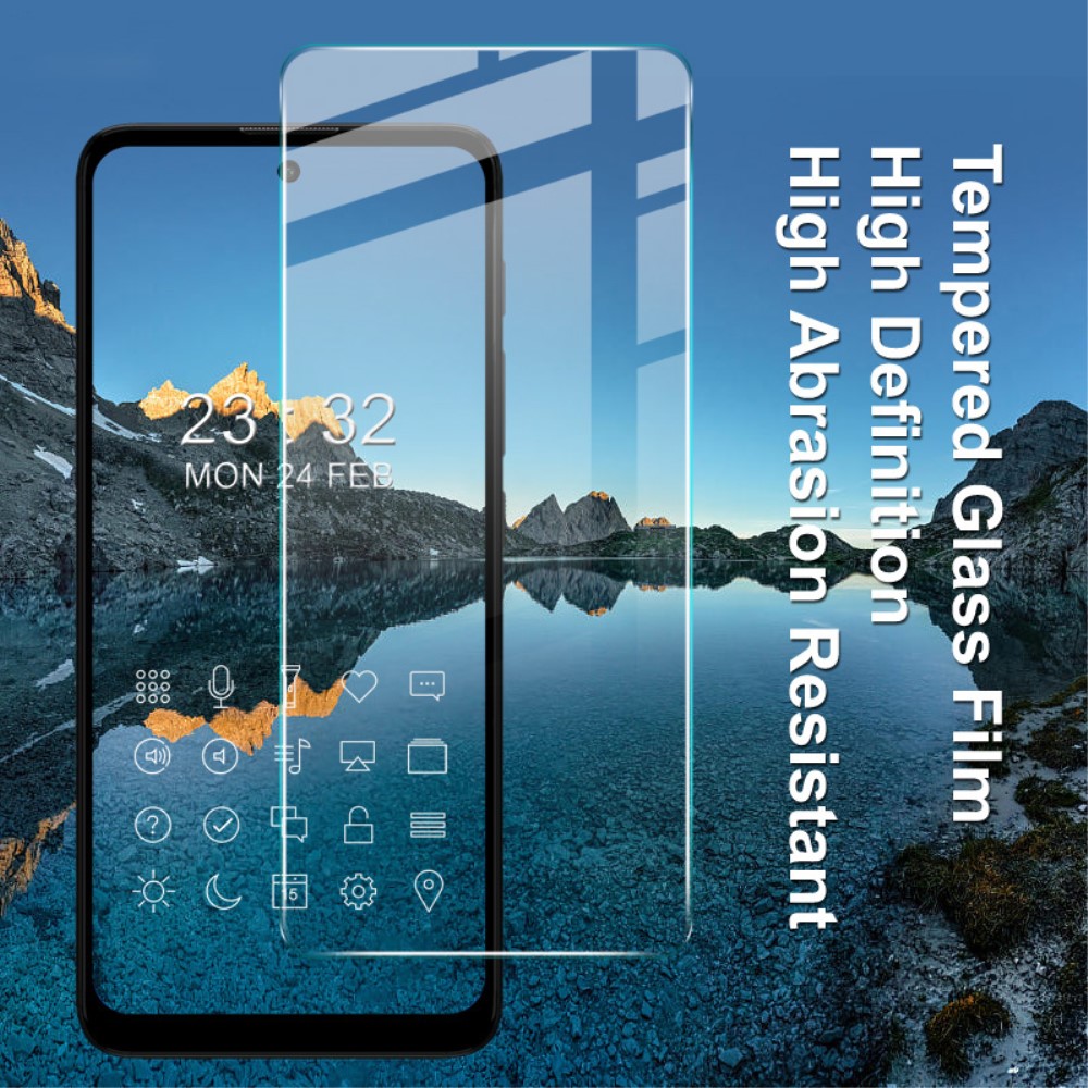 IMAK IMAK Motorola Moto E40 Skärmskydd Härdat Glas