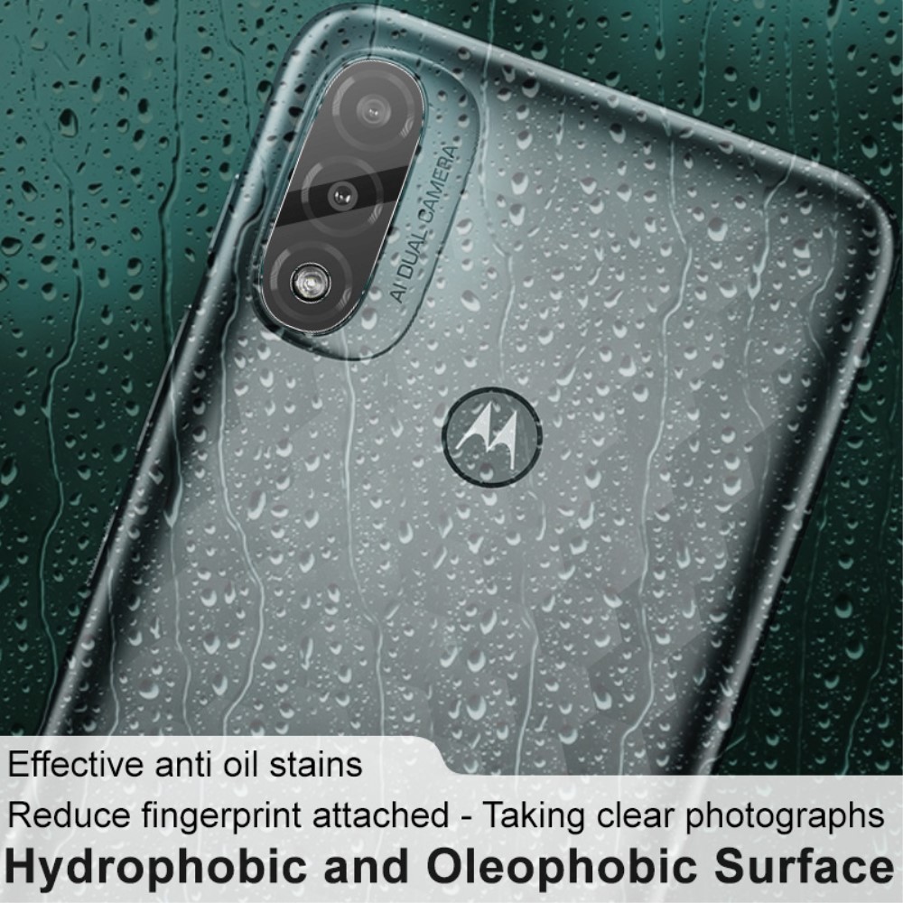 IMAK IMAK Motorola Moto E40 2-PACK Linsskydd Härdat Glas