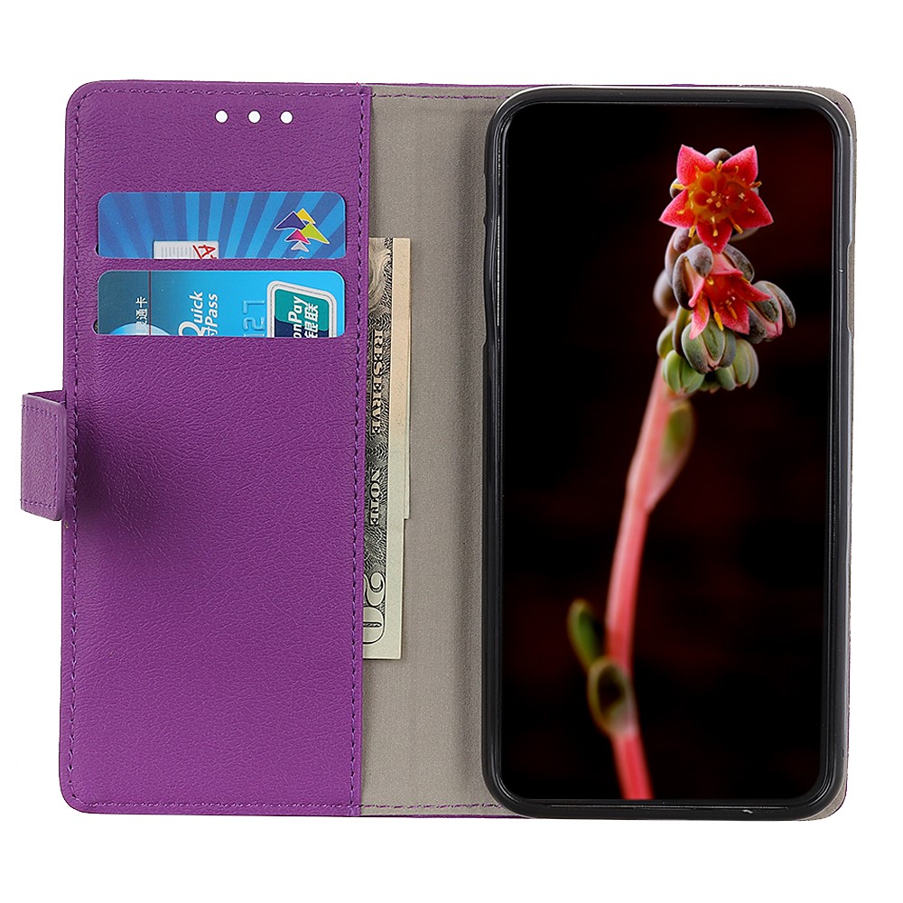  Samsung Galaxy S22 Ultra Fodral PU Läder Lila