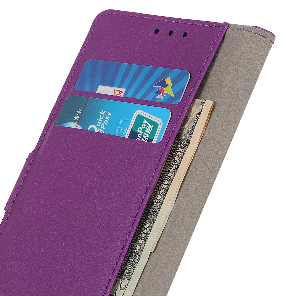  Samsung Galaxy S22 Ultra Fodral PU Läder Lila