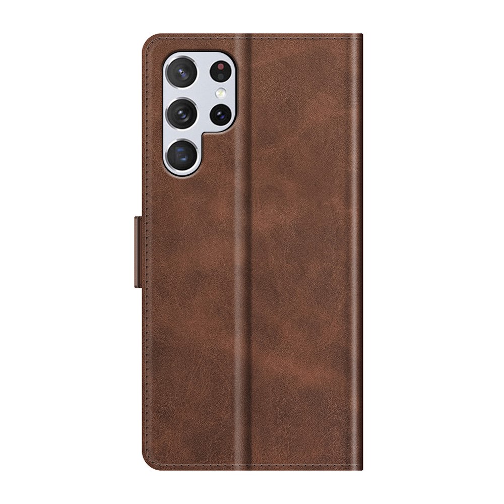  Samsung Galaxy S22 Ultra Fodral Läder Brun