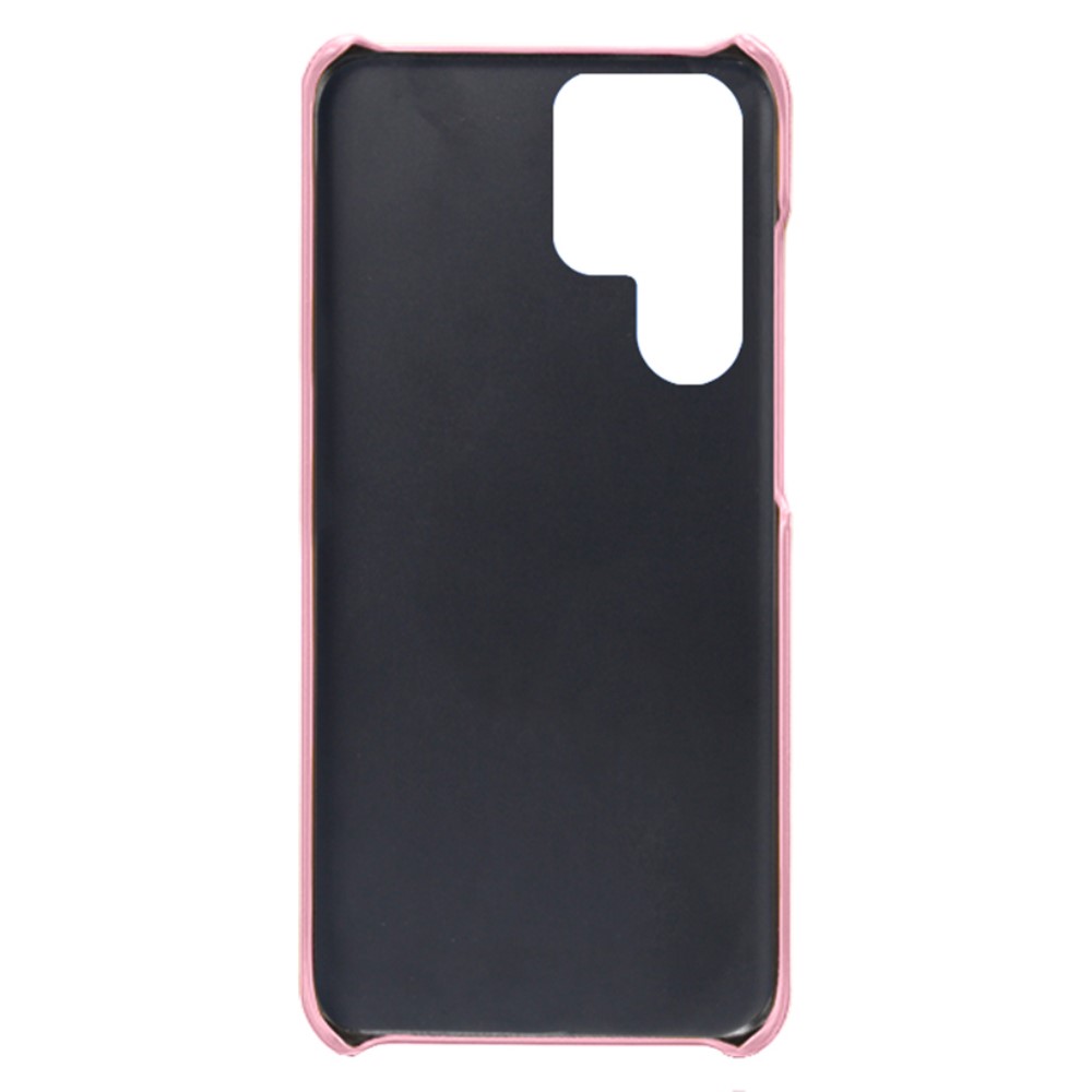 KSQ KSQ Samsung Galaxy S22 Ultra Skal Lädertäckt Roséguld