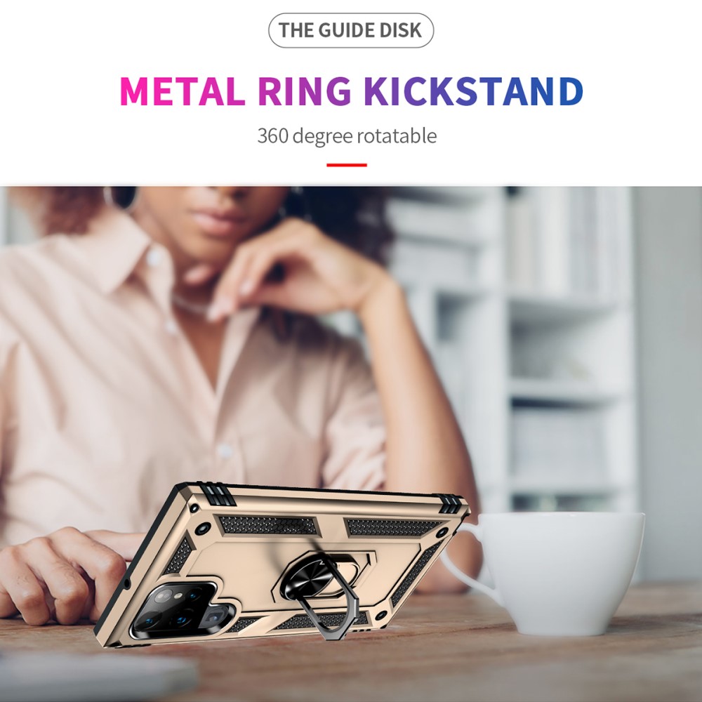  Samsung Galaxy S22 Ultra Skal Hybrid Ring Guld