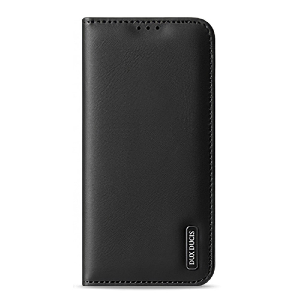 DUX DUCIS DUX DUCIS Samsung Galaxy S22 Ultra Fodral HIVO Äkta Läder Svart