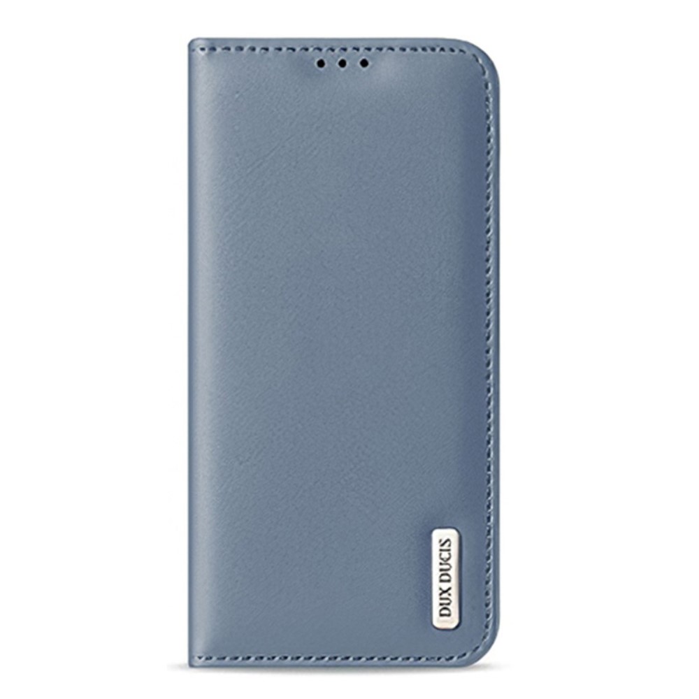 DUX DUCIS DUX DUCIS Samsung Galaxy S22 Ultra Fodral HIVO Äkta Läder Blå